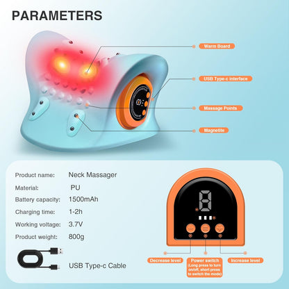 Electric Neck Massage Pillow